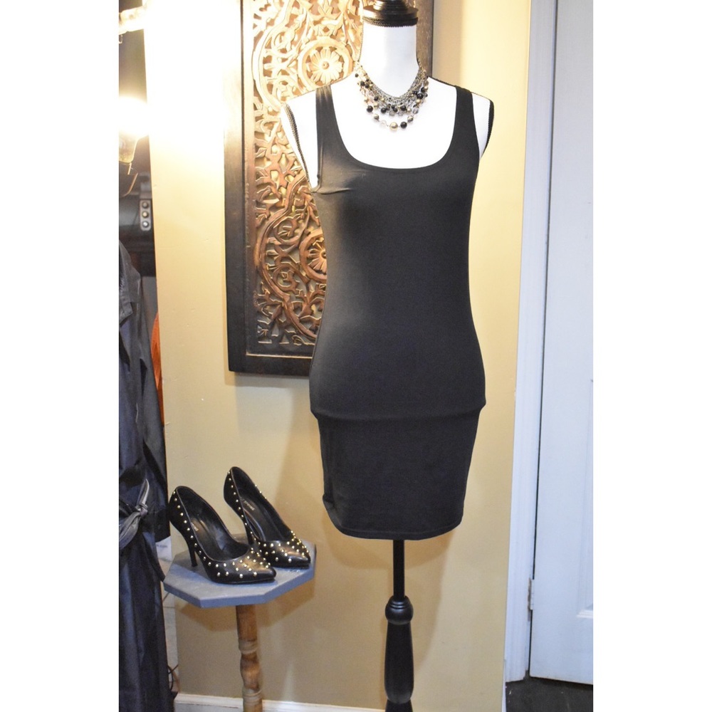 Sexy Fitted Black Dress